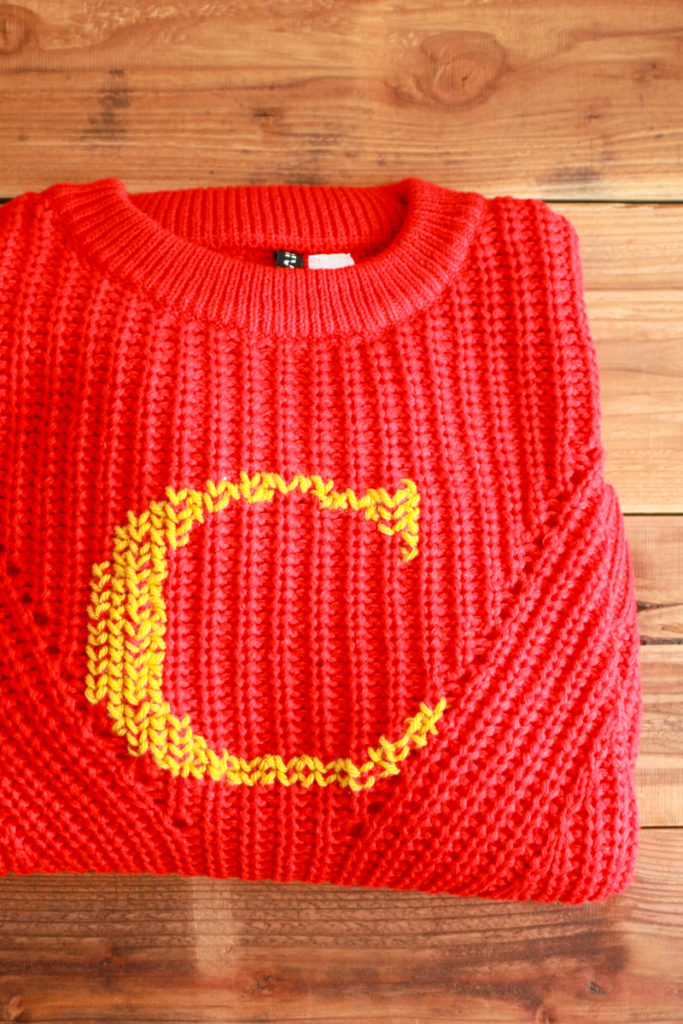 DIY Mrs. Weasley Sweaters for Harry Potter Fans Lilies and Loafers