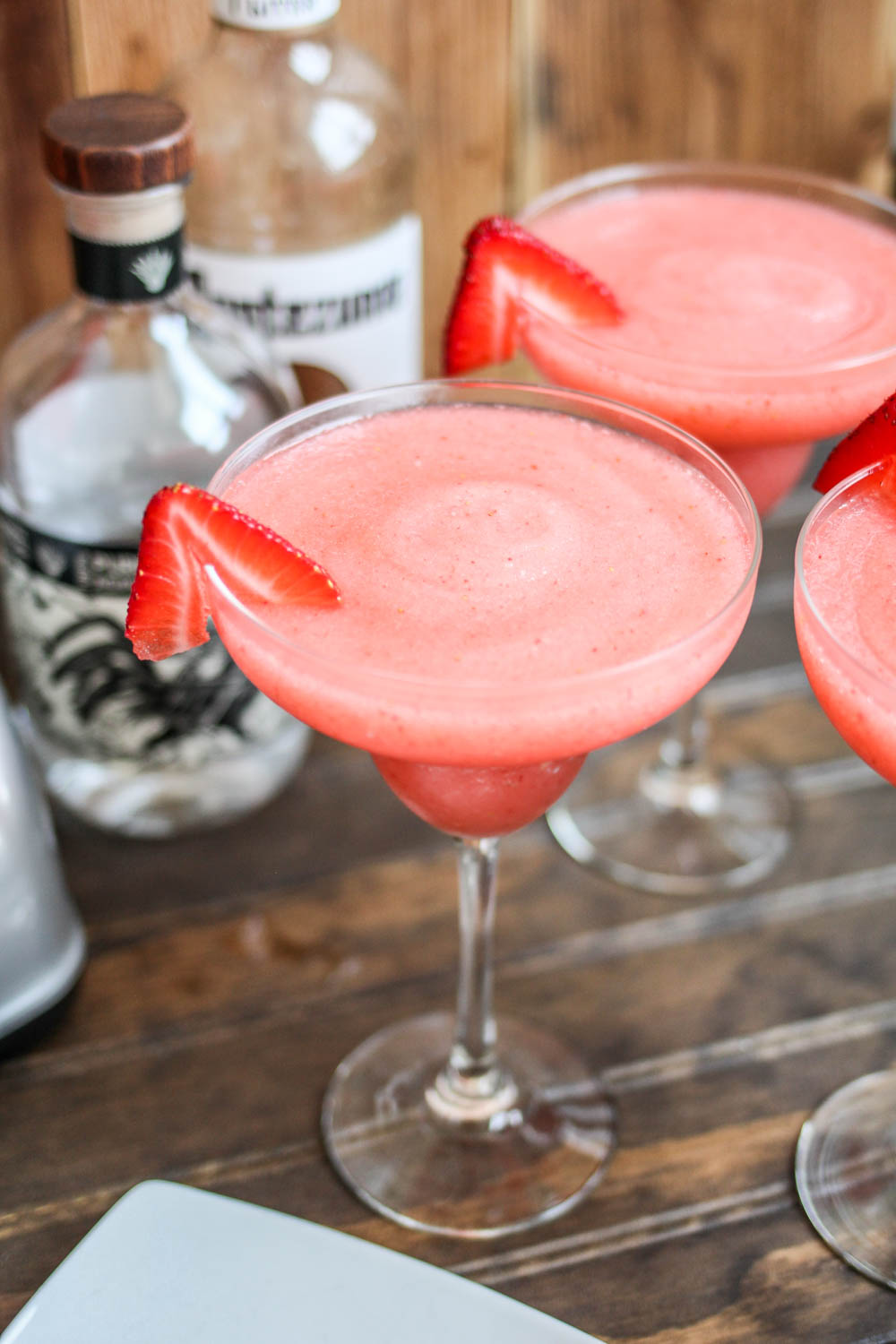 Frozen Strawberry Lemonade Margarita