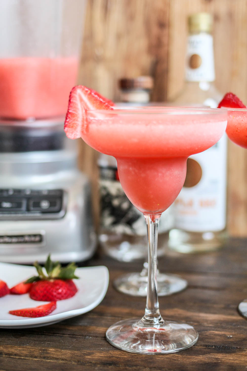 Frozen Strawberry Lemonade Margarita