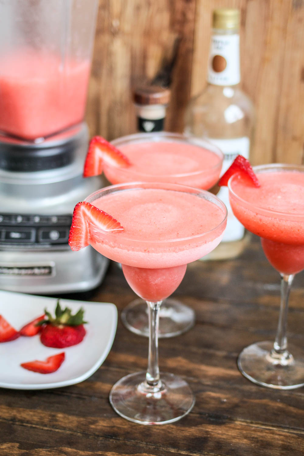 Frozen Strawberry Lemonade Margarita