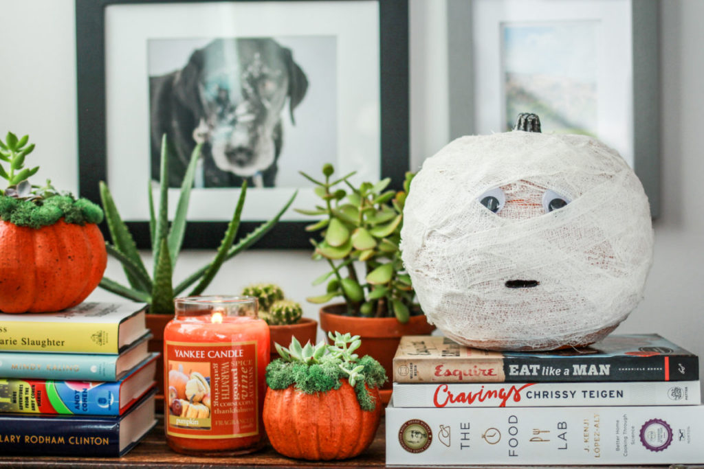 DIY Mummy Pumpkin