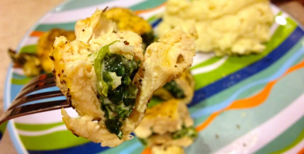 Spinach Stuffed Chicken