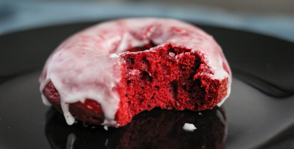 Old Fashioned Red Velvet Donuts