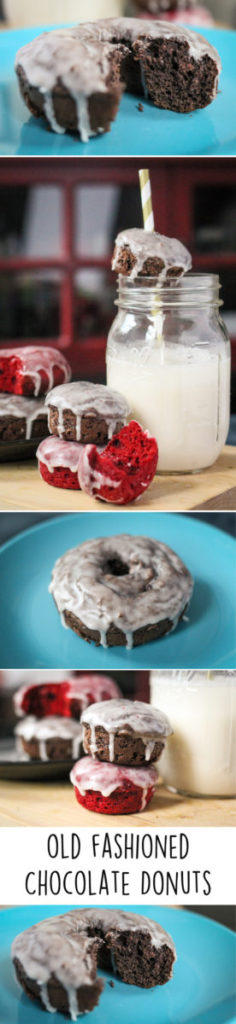 Old Fashioned Chocolate Donuts