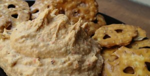 Roasted Red Pepper and Garlic Hummus