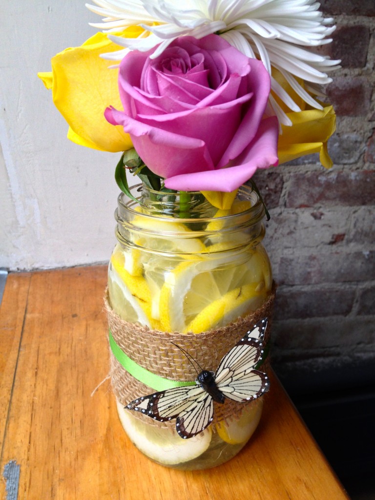 DIY Lemon Vase