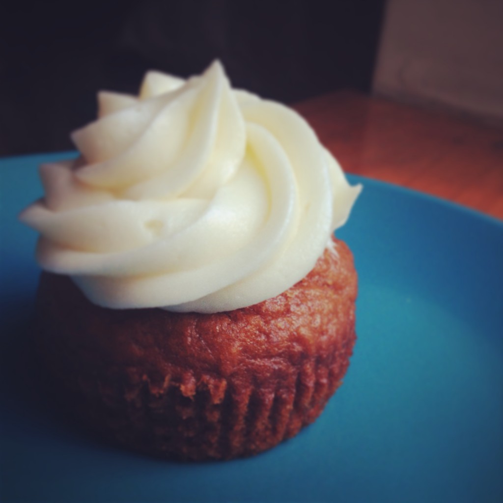 Pumpkin Bread Cupcakes