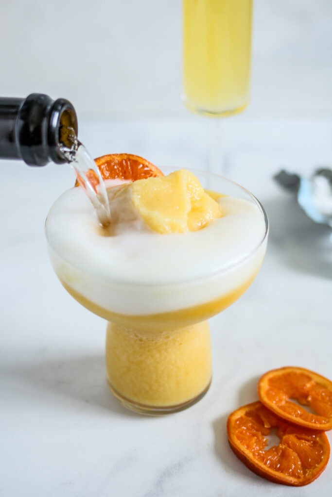 champagne in margarita