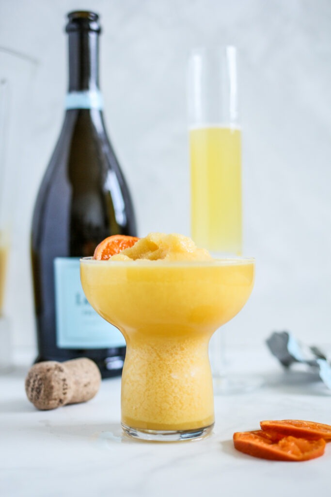 Frozen mimosa margarita