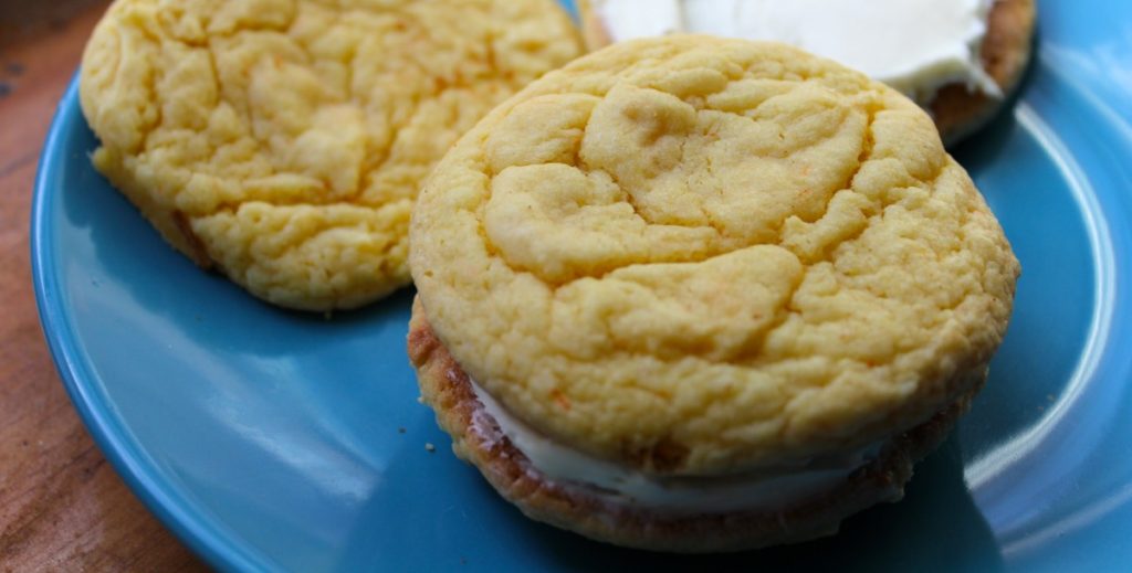 Cake Cookie Sandwiches