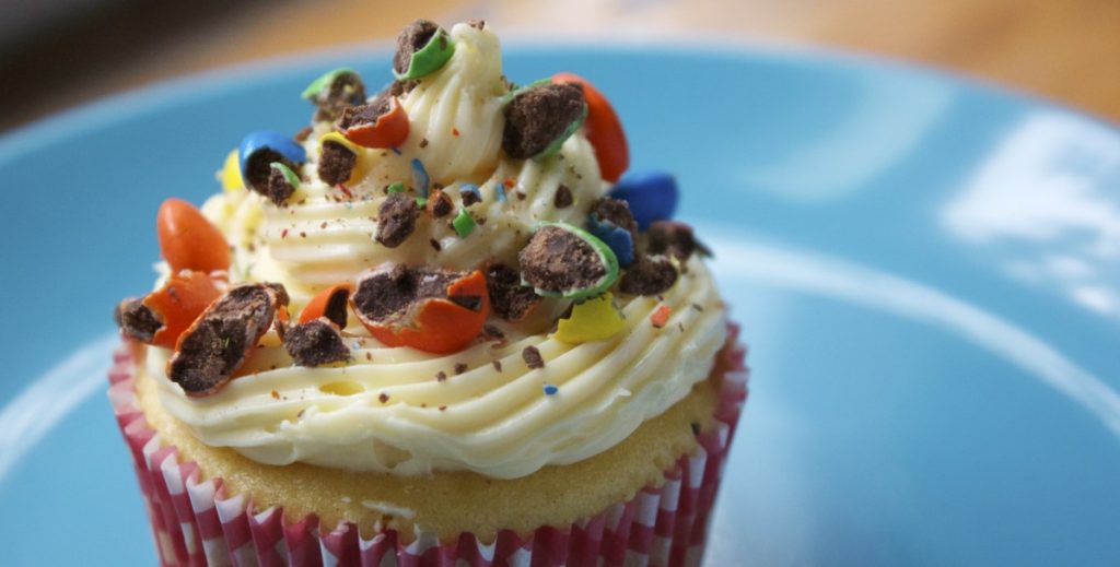 Cookie Monster Cupcakes