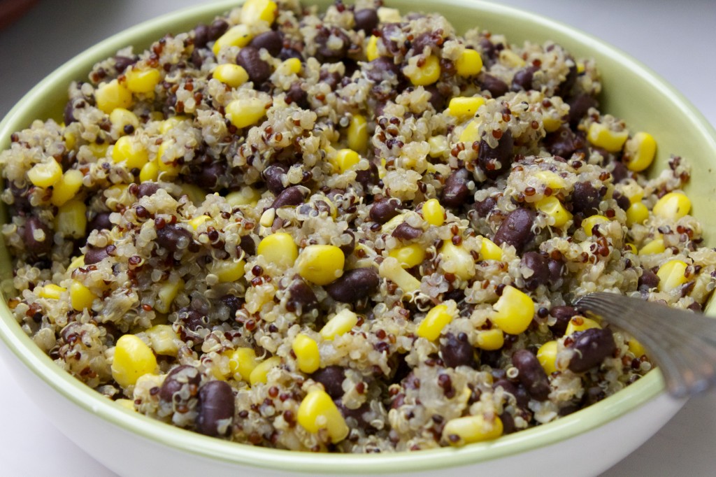 Quinoa Black Bean Corn Salad