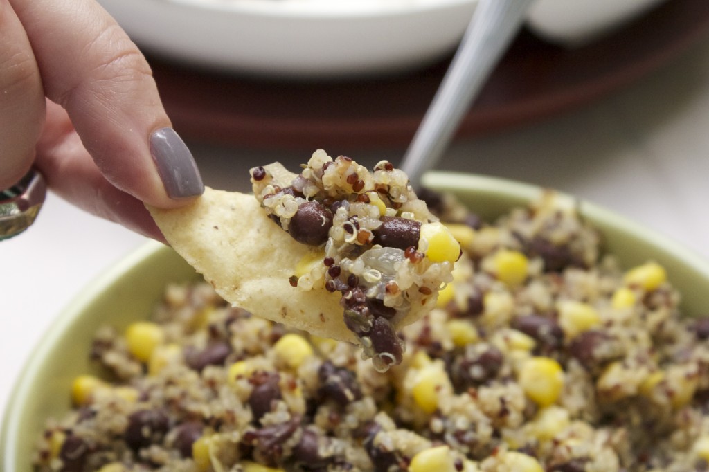 Quinoa Black Bean Corn Salad