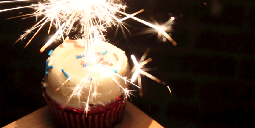 Cupcake Sparkler