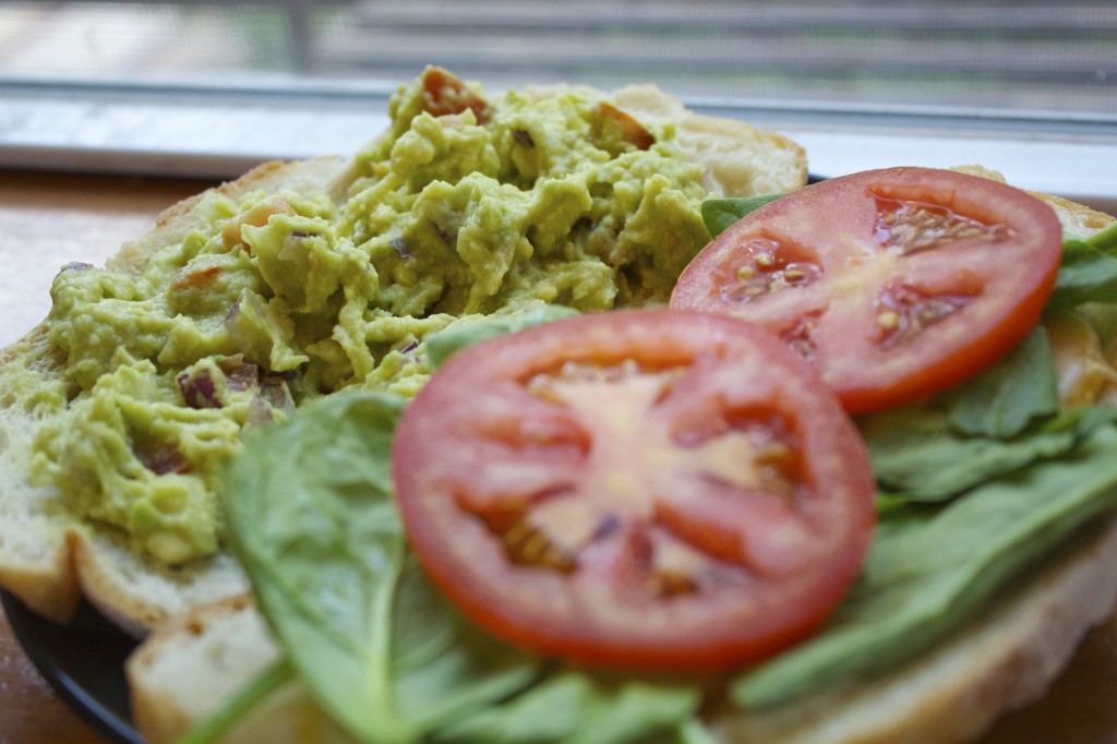 Chicken Guacamole Sandwich