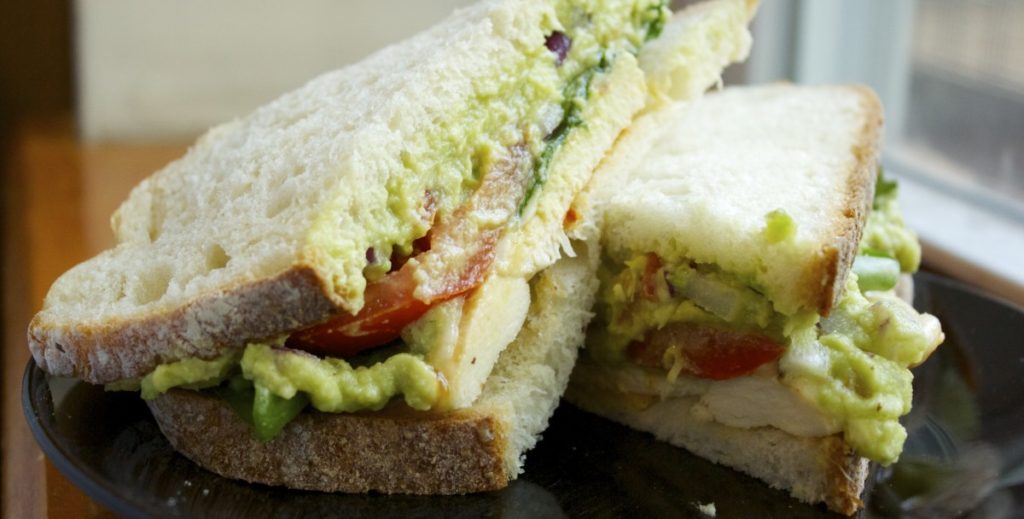 Chicken Guacamole Sandwich