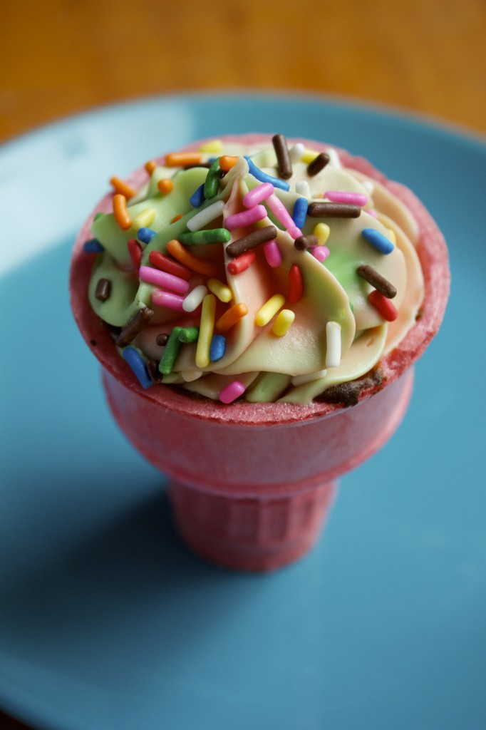 Ice Cream Cone Cupcakes