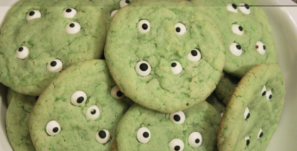 Monster Eye Cookies