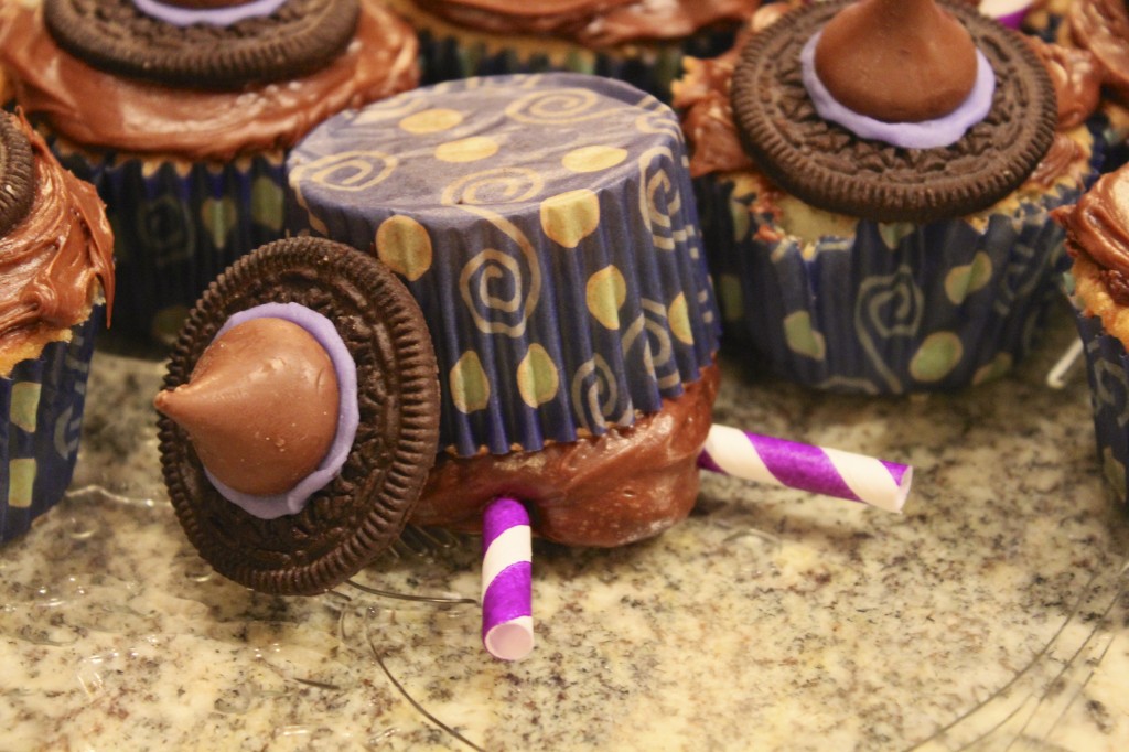 Wicked Witch Cupcakes