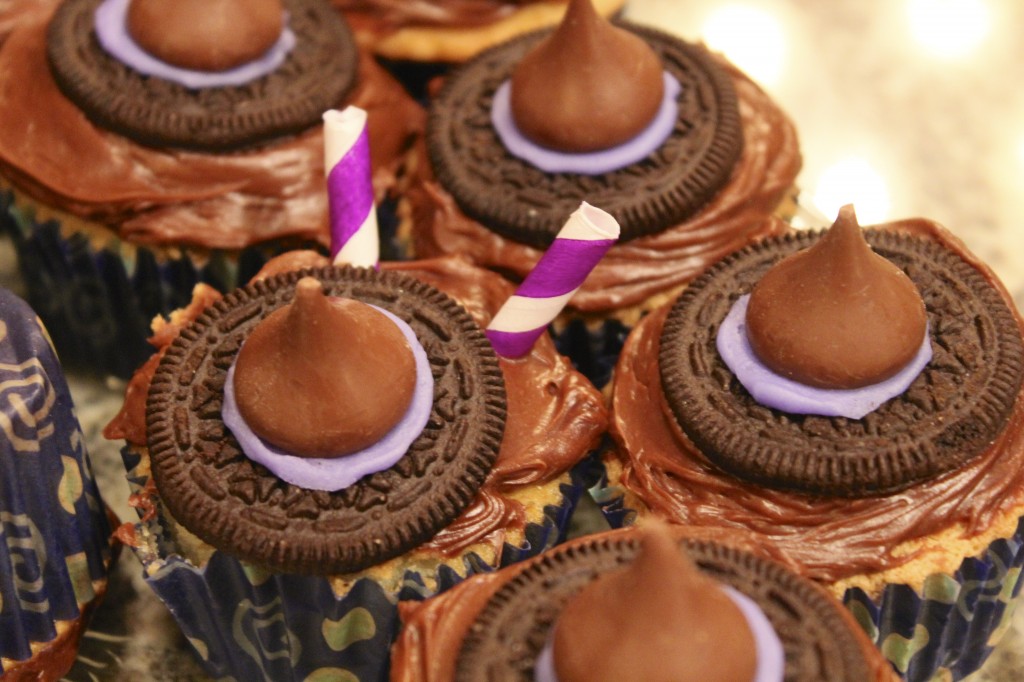 Wicked Witch Cupcakes