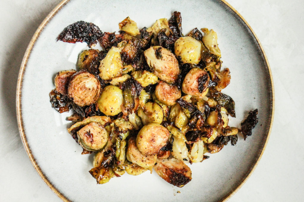 Garlic Lime Brussel Sprouts