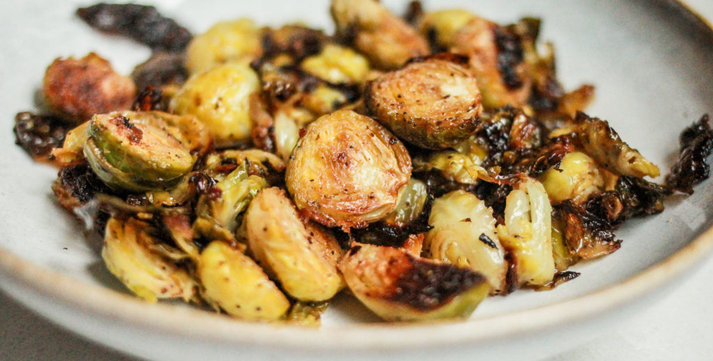 Garlic Lime Brussel Sprouts