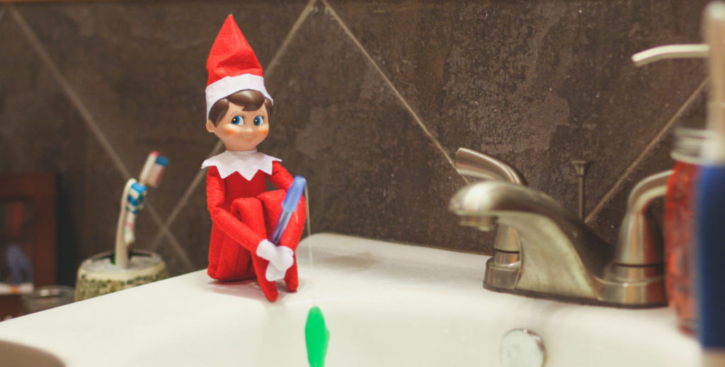 Elf on the Shelf Fishing