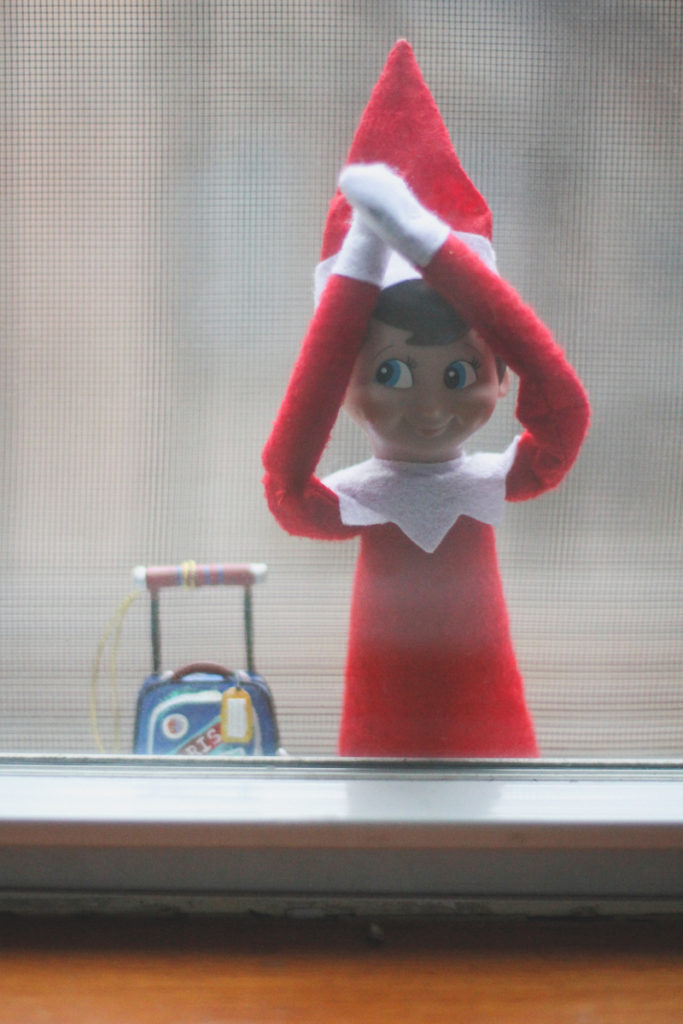 Elf on the Shelf Arrival