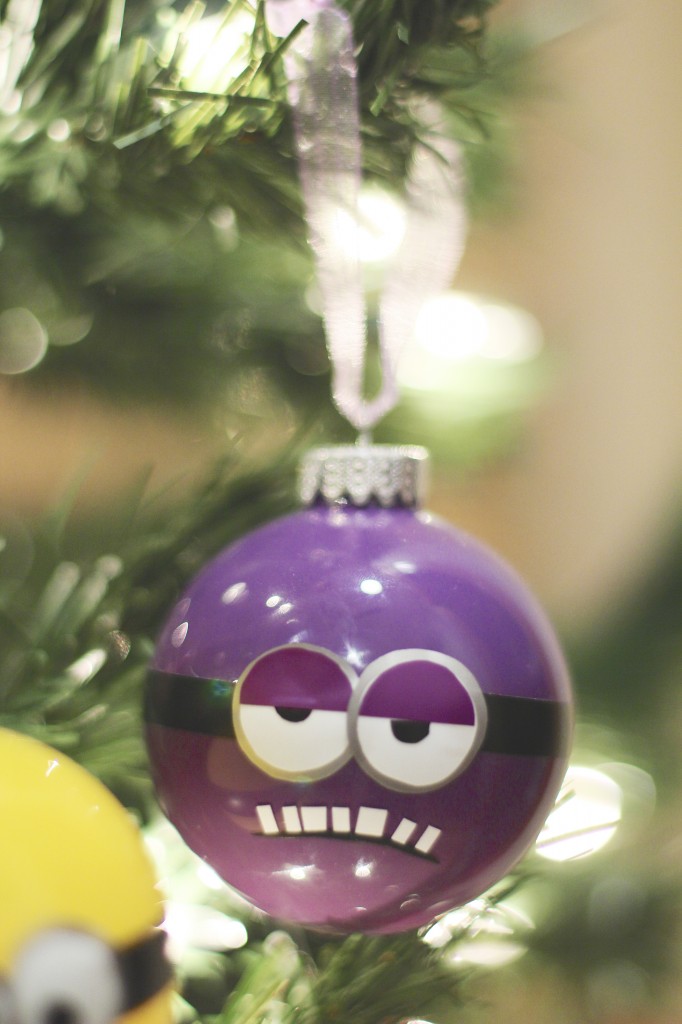 DIY Minion Ornaments