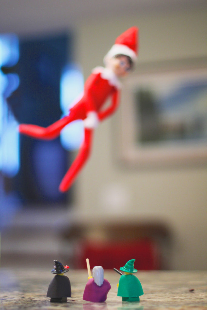 Elf on the Shelf Wingardium Leviosa