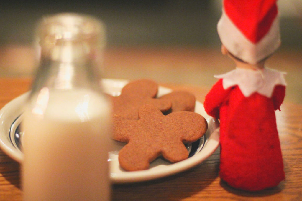 Elf on the Shelf Waiting for Santa