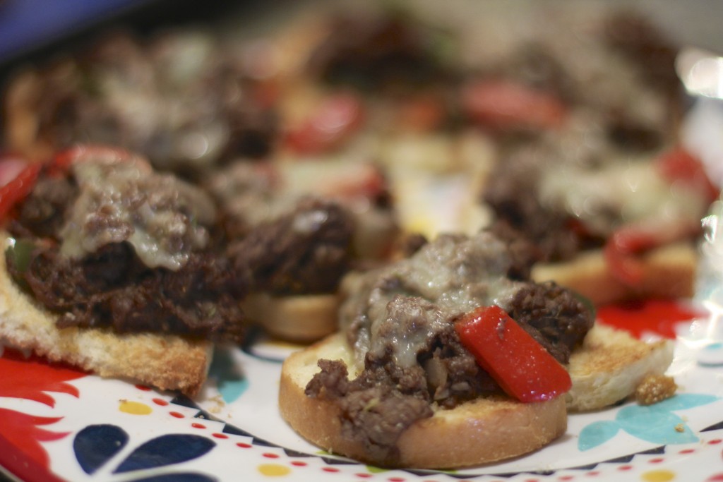 Mini Steak and Cheese