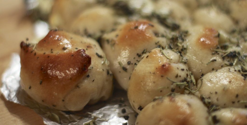 Pull Apart Garlic Bread