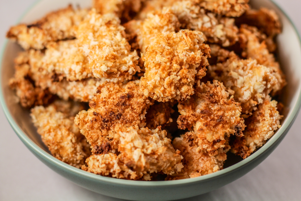 breaded chicken