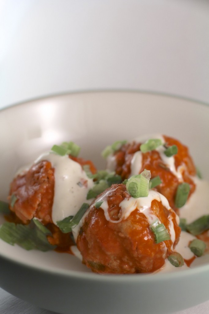 Buffalo Chicken Meatballs