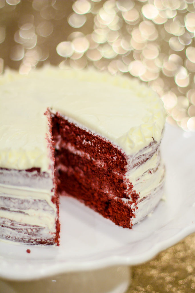 Naked Red Velvet Cake