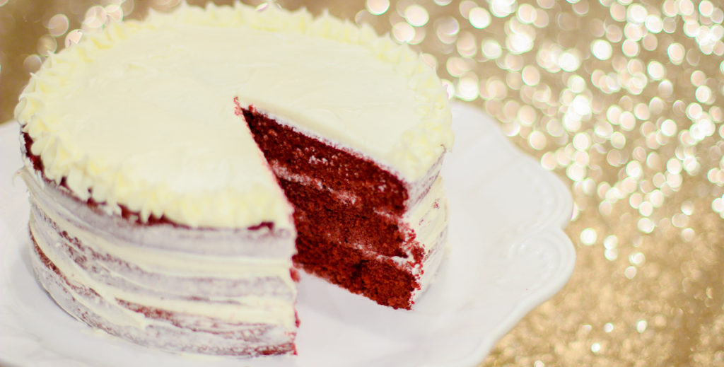 Naked Red Velvet Cake