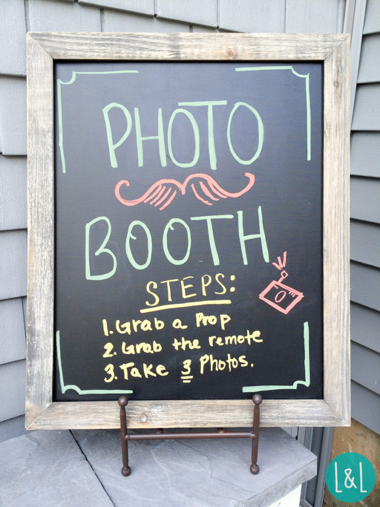 Photo Booth Sign