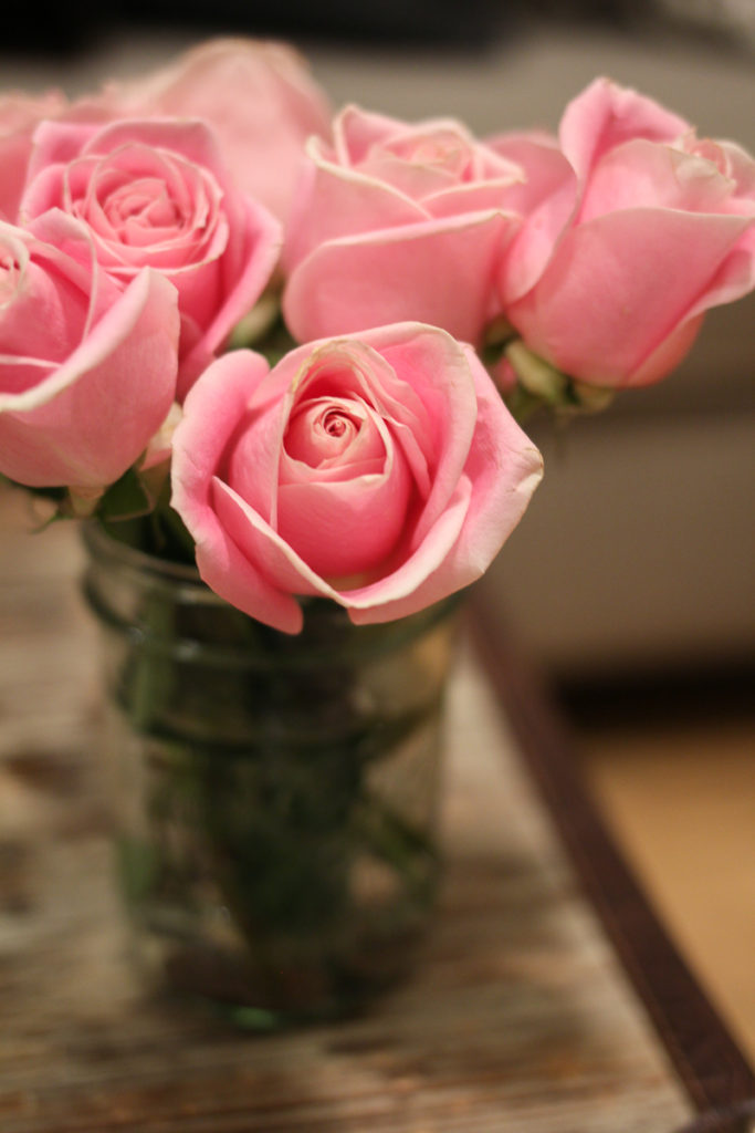 Flowers on the Coffee Table