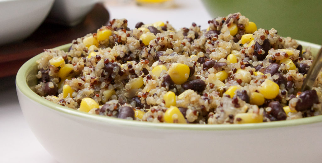 Quinoa and Black Bean Corn Salad