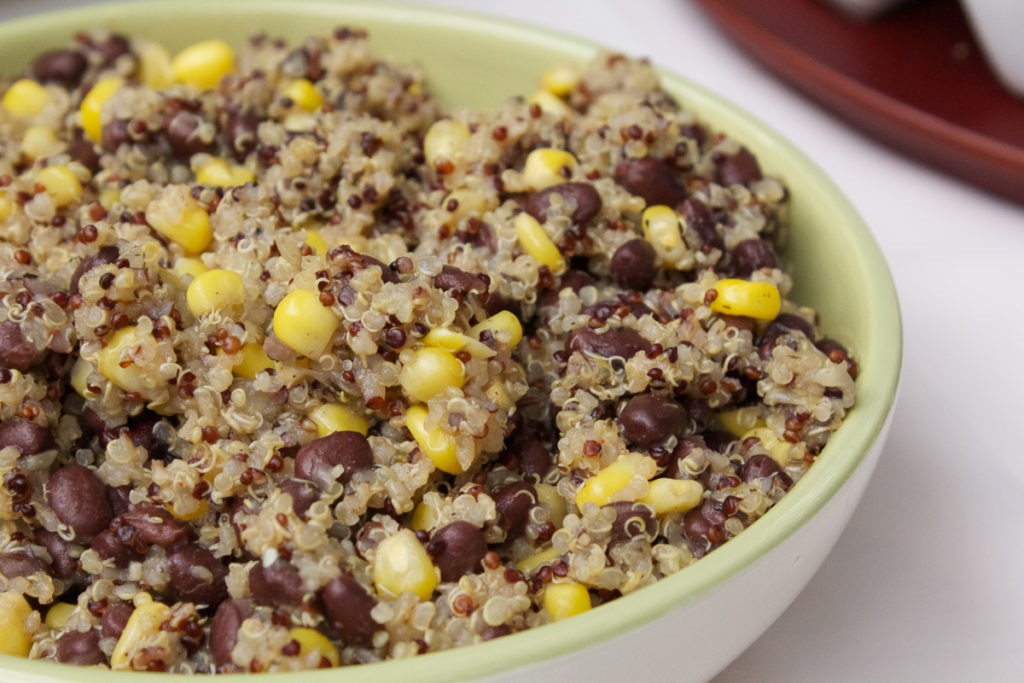 Quinoa and Black Bean Corn Salad