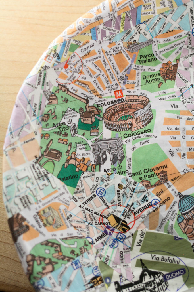 DIY Map Plate