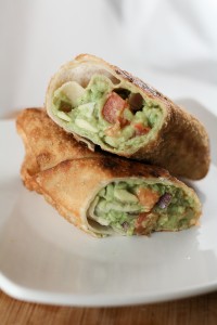 Guacamole Egg Roll