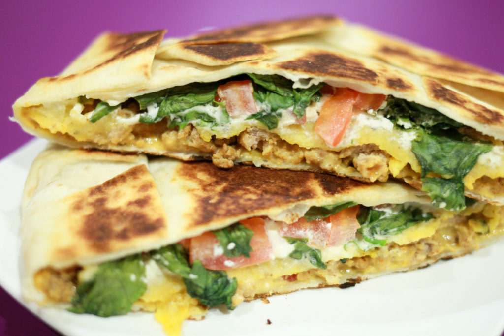 Homemade Crunchwrap Supreme