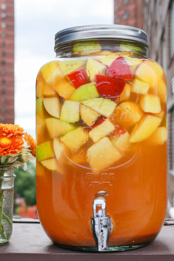 Apple Cider Spiced Sangria