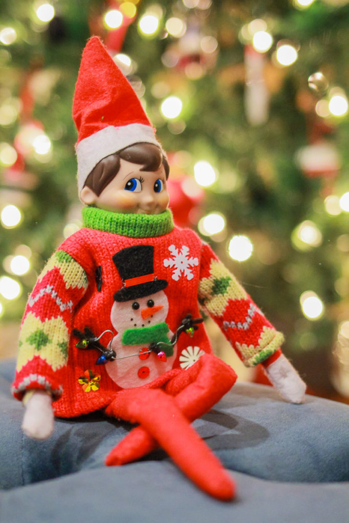 Elf on the Shelf: Sweater Weather