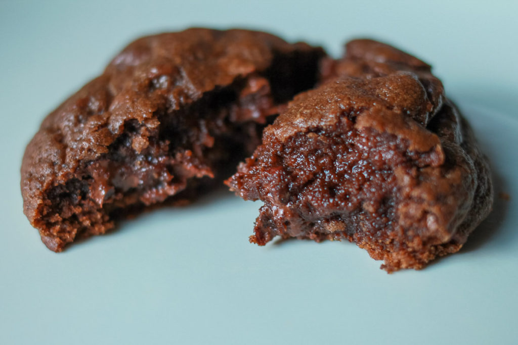 Chewy Double Chocolate Chip Cookies