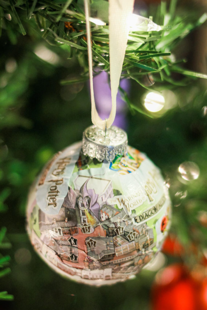 DIY Map Ornament