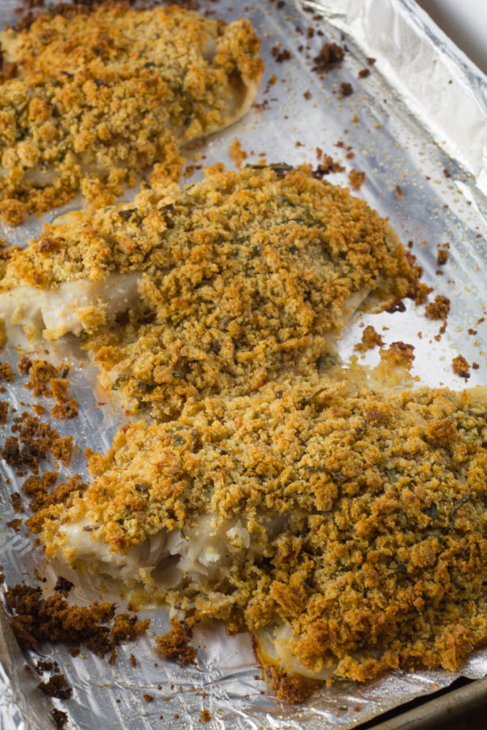 Garlic Parmesan Baked Tilapia