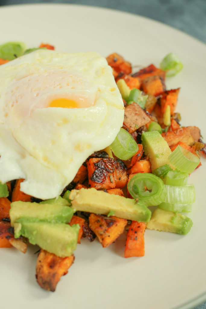 Vegetarian Sweet Potato Hash